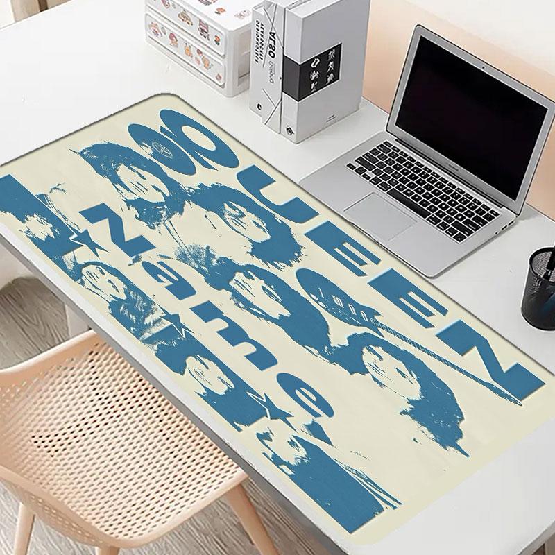 Custom Name Personalized Queen (band) Pattern Mousepad, Laptop PC Desk Mat, Decorative Desk Mat for Home Keyboard Pad Gift