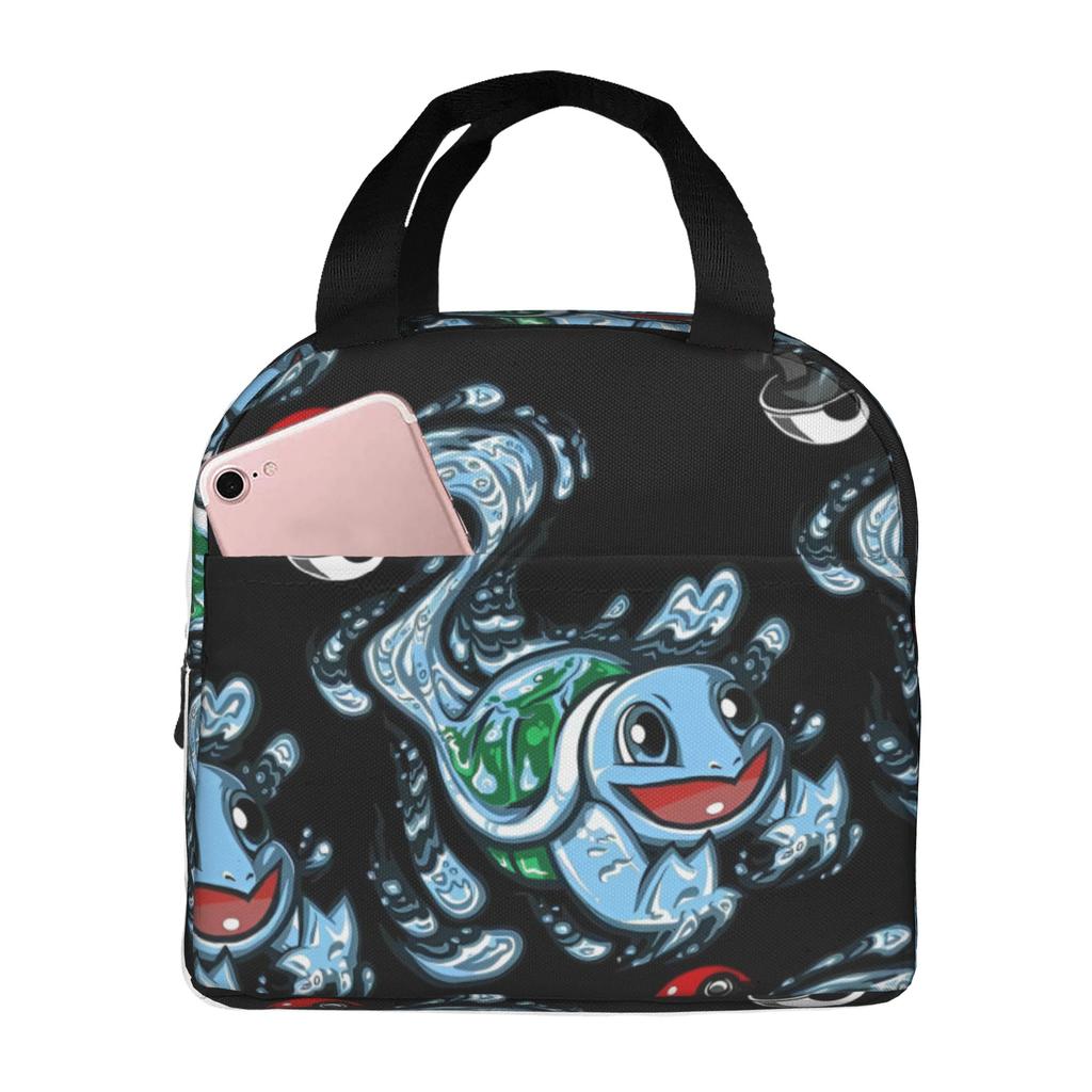 Custom S-Squirtles Lunch Bag Women Thermal Cooler Insulated Lunch Boxes for Adult Office