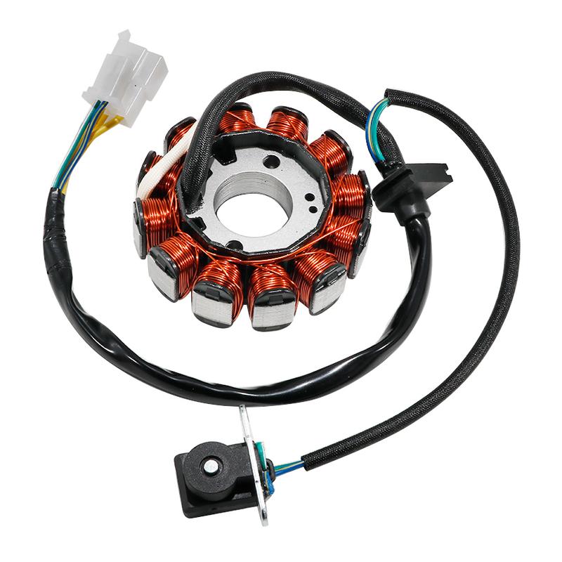 Motorcycle Stator Generator Ignition Coil Fits for Kymco Agility 125 150 200 R16+ City S 125i CBS Euro Plus Like 31120-LGS6-E10