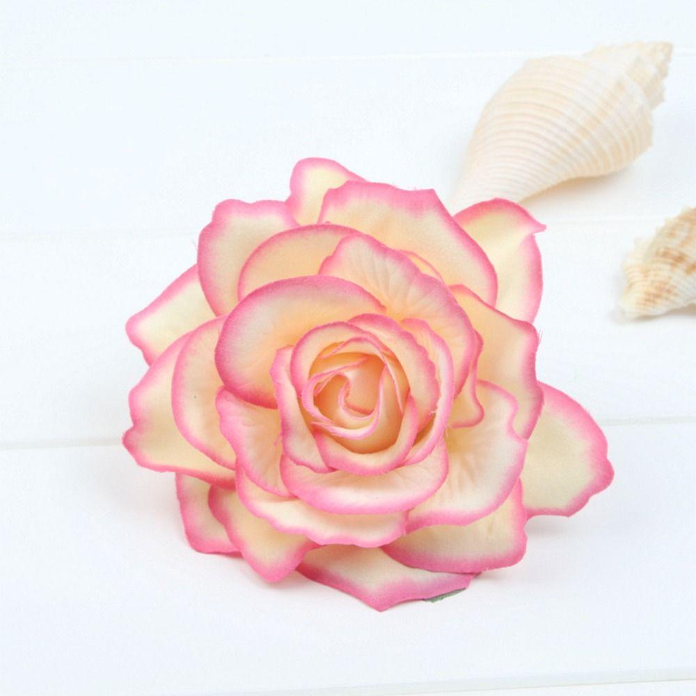 Accessories Bridesmaid Women Rose Flower Hairpin Brooch Hair Clip Wedding