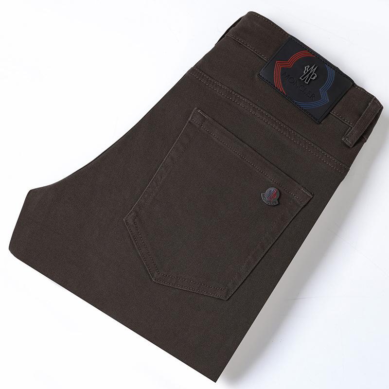 Новый Модный Тренд Джинсы Мужские Осень и Зима Черные Прямые Универсальные Повседневные Брюки