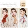 JIUMU Women's Cashmere & Wool Blend Winter Scarf
