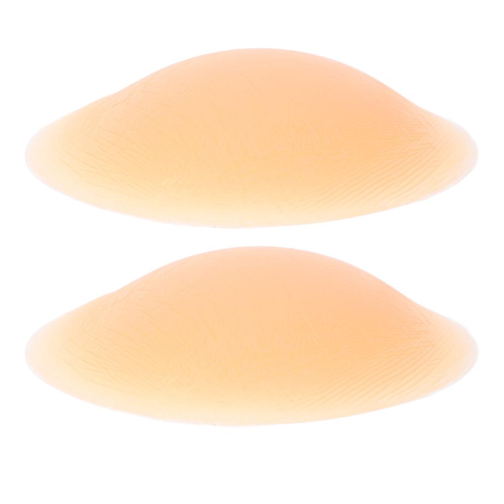 1 Pair Silicone Self Adhesive Butt Pads Comfortable Artificial Hip Pads Buttocks Inserts for Women