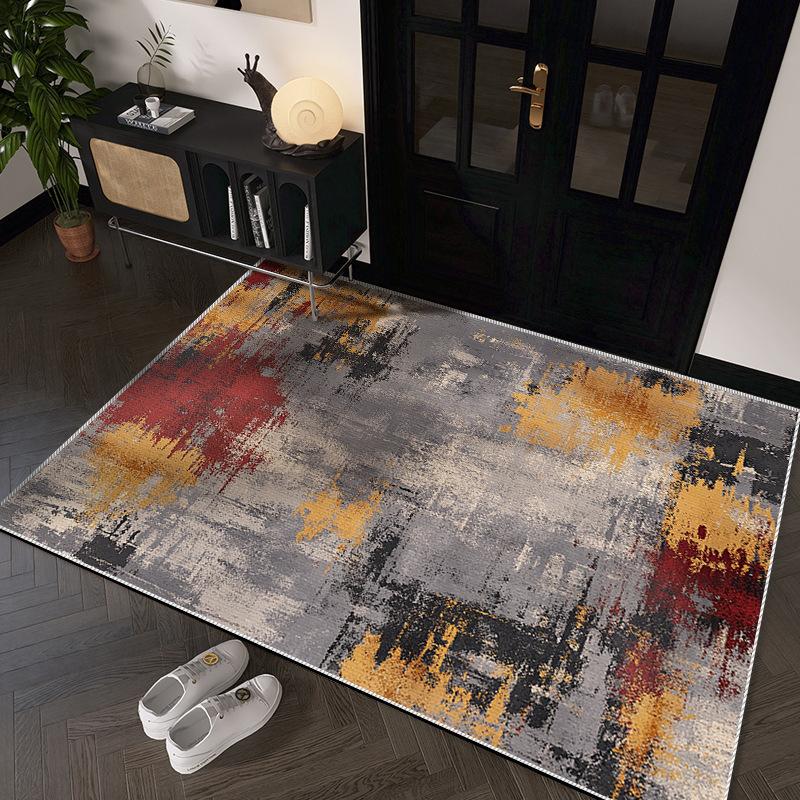 Современный легкий роскошный входной коврик, входной коврик, бытовой дверной коврик, впитывающий нескользящий коврик, пылевой коврик