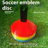 10/50 PCS Outdoor Sports Equipment Durable Soccer Training Cones With Pressure Resistant Marker Discs Football Sports Practice