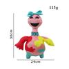 New Poppy Playtime Yarnaby Game Red Multi Handed Monster Plush Toy Doll