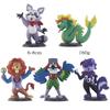 5pcs/et Bagged Animal PVC Statue Action Figurine Desk Collectible Anime Model Toys Figures Gift