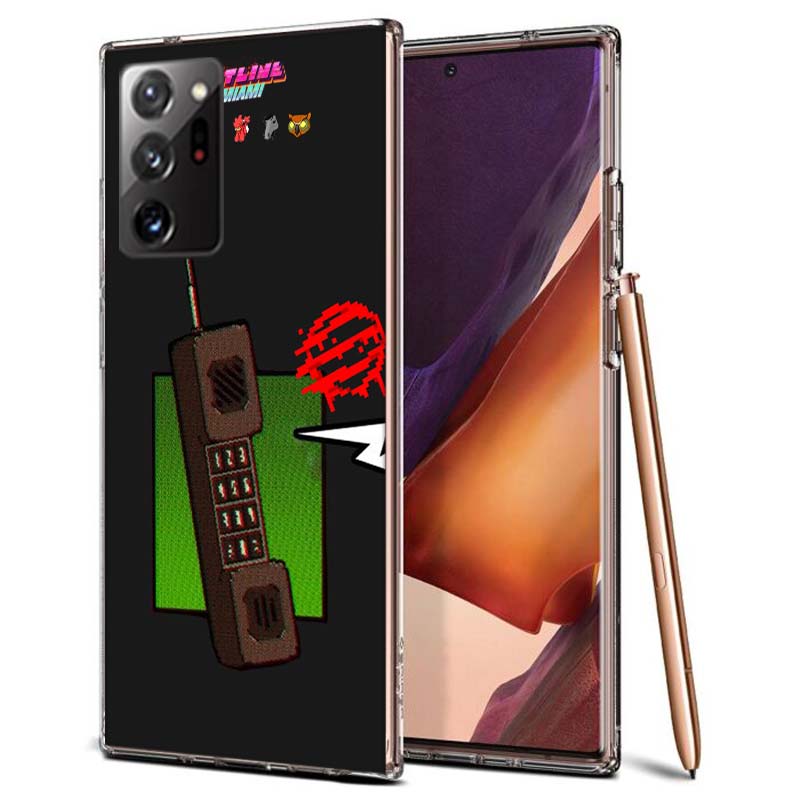 Игровой чехол для телефона Hotline Miami для Samsung A55 A35 A25 A15 A07 A05S A16 A17 A26 A36 A37 A56 A57 Galaxy Note 20 10 A50S A71 A51 A3