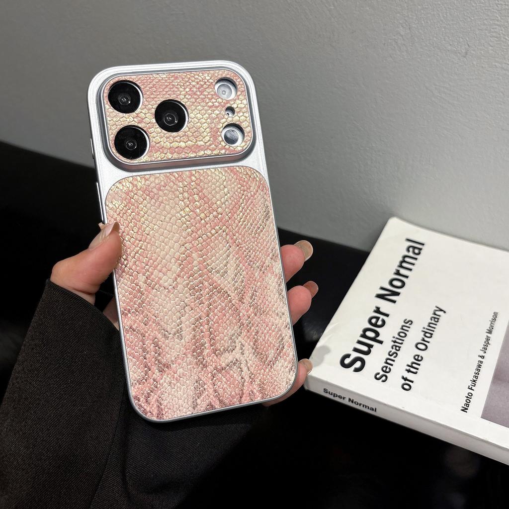 Премиальный Чехол для Телефона с Текстурой Кожи Бизнес-класса Для iPhone 17 Air 16 15 14 13 Pro Max Покрытие Глянцевая Ударопрочная Задняя Крышка