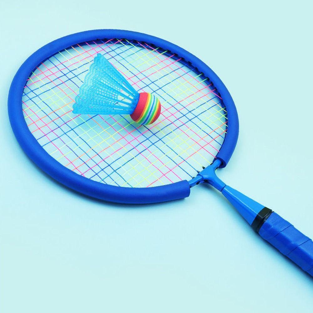 Lightweight Children Badminton Rackets Shock Absorbing Badminton Racket Set Tennis Equipment