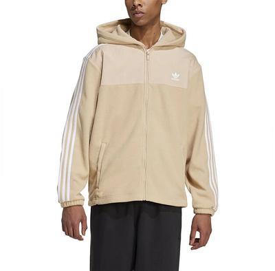 Adidas Originals Adicolor 3 Stripes Teddy Fleece full zip свитшот
