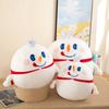 Plush Mxbc Mixue Toy Cartoon Snowman Stuffed Doll Bedroom Decoration Gift Kids