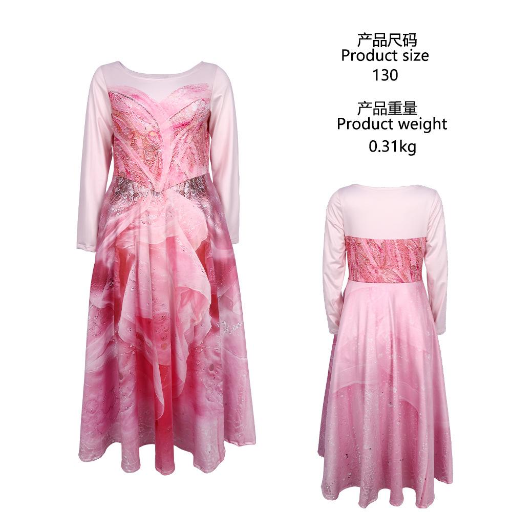 Cosplay Suit Wicked Halloween Magic Witch Glinda Cosplay Costume female performance