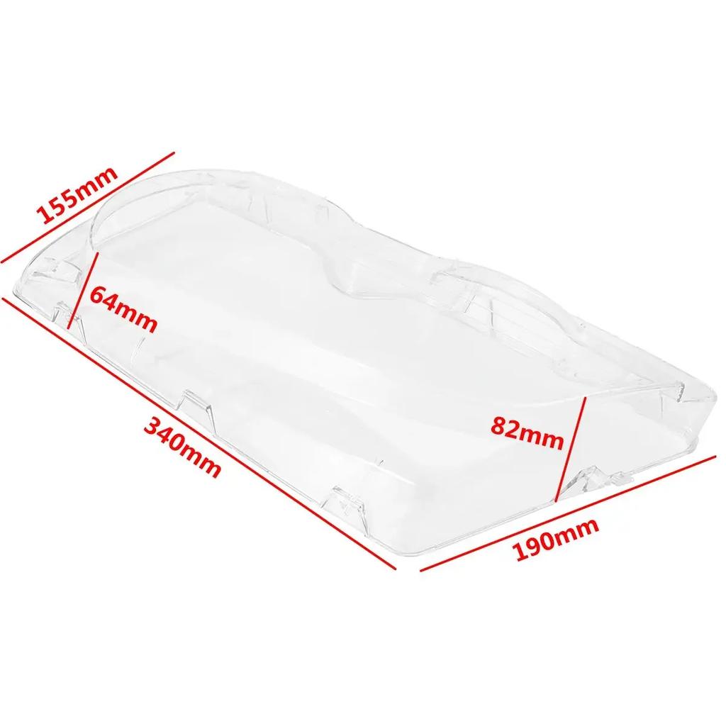 2-Door Car Front Headlight Lens Cover For BMW E46 2 Door 1999-2003 M3 2 Door 2001-2006 Transparent Lampshade Headlamp Cover