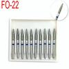 1 Box Dental Diamond Burs Drill Medium FG 1.6mm for High Speed Handpiece Turbine Dental Lab Instrument Dentist Tool FO-22
