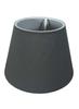 Абажур Голова Готовая Шляпа Антрацит Ткань