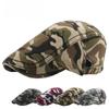 Autumn Men'S Youth Washed Cotton Camouflage Hat Jungle Cap Riding Climbing Sun Beret