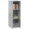 VidaXL Buffet gris béton 30x41x93 cm bois d'ingénierie 846344