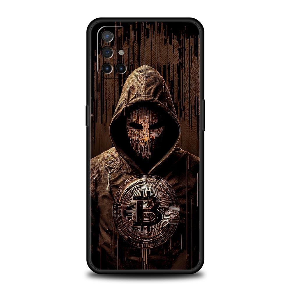 Роскошный чехол-бампер Bitcoin B для OnePlus 13 12 11 10 9 8 7T Pro 13R 12R 10R 9RT 8T Nord N200 N30 2T CE 2 3 5G Lite Мягкая крышка