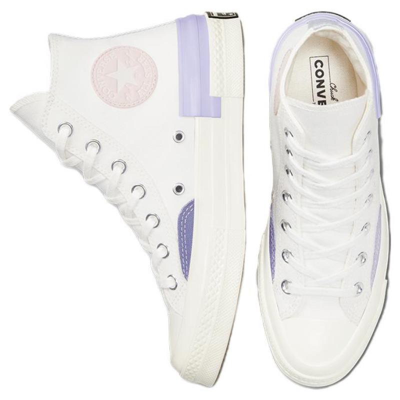 Converse Chuck Taylor All Star 1970-х годов Удобные и легкие высокие парусиновые женские белые