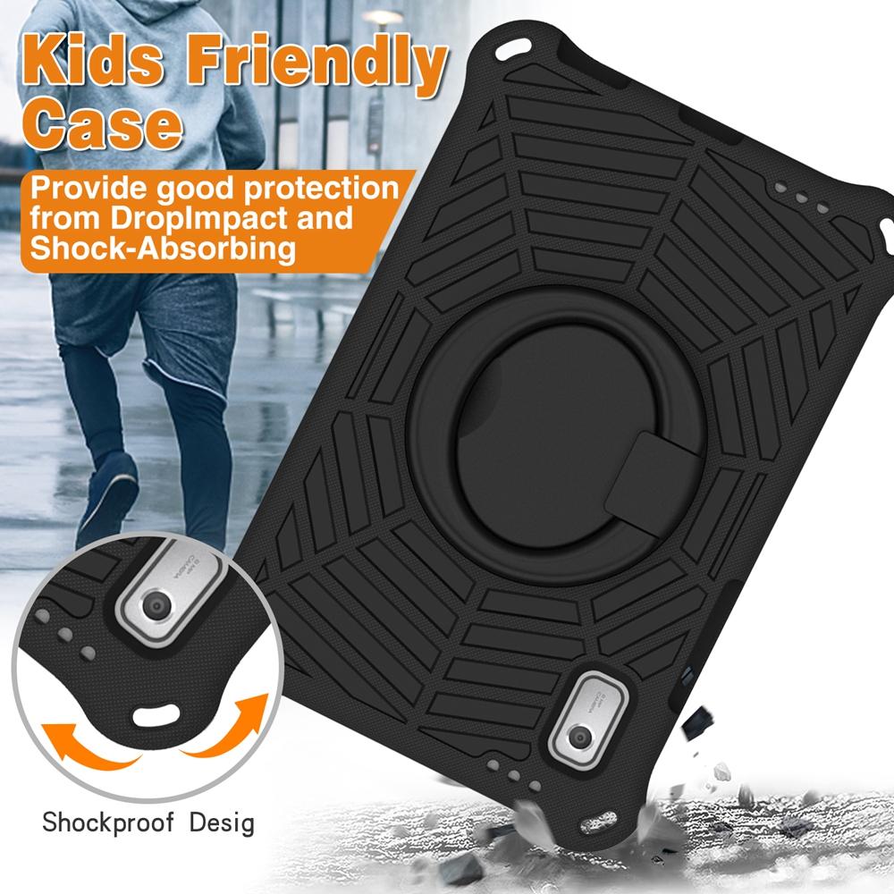 For Lenovo Tab M9 2023 9.0 Inch TB-310FU TB-310XU Case EVA Kids Safe Pull Ring Shockproof Shoulder Strap Stand Tablet Cover