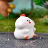 Rooster Home Decorative Fairy Garden Ornaments Micro Landscape Chicken Miniatures Figurines