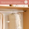 Dress Garment Bag Adjustable Strap Space-Saving Large Capacity Portable Closet Storage Wardrobe Organizer for Clothes Coat Suit