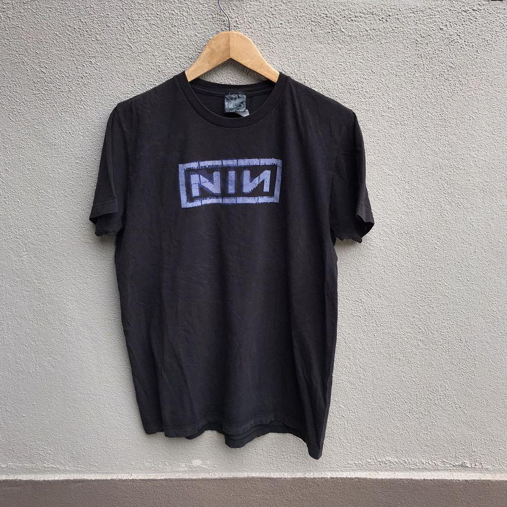 NINE INCH NAILS Band Logo Black Short Sleeve Unisex Tshirt S5XL KH11687 Unisex T-Shirt