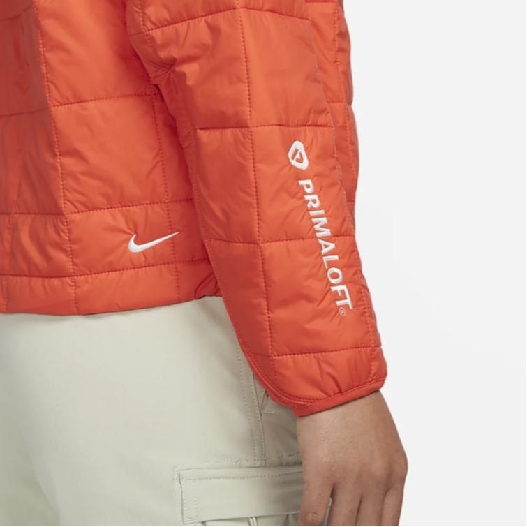 Nike ACG Collection Rope De Dope Solid Color Stand Collar Zip-Up Casual Long Sleeve Jacket Women Outerwear Clay-Yellow FN1944-809