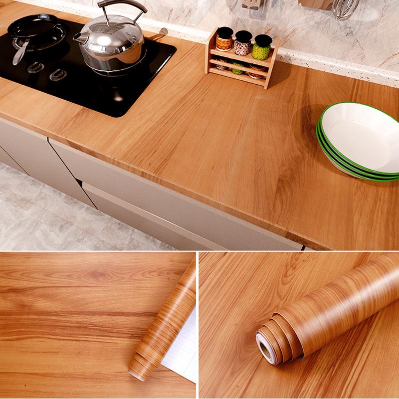 33 Choices Wood Grain Home Decor Films PVC Wood Pattern Waterproof Stickers Self-adhesive Doors Cabinet Modern Furnitures Wall Decoration