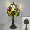 Tiffany Vintage Stained Glass Table Lamp for Bedside or Cafe