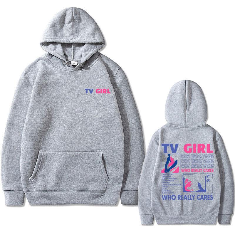 New Tv Girl Hoodie Who Really Cares Album Print Men Woman