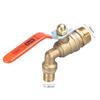 Утолщенный садовый кран 1/2'' 3/4'' металлические защелкивающиеся фитинги BSP садовый шланг соединитель для дома и улицы садовые инструменты