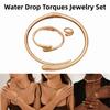 2/3Pcs Punk Open Cuff Bangle Adjustable Rings Party Grunge Jewelry Set  Jewelry Gifts