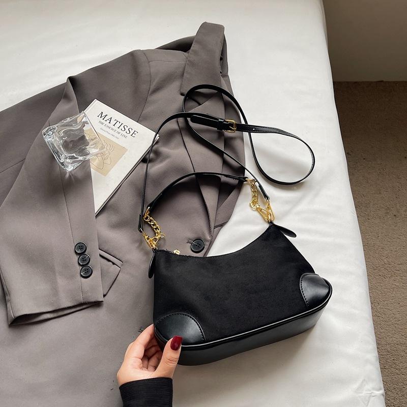 Ретро сумка женская осень-зима 2025 новая модная нишевая дизайнерская сумка через плечо и кроссбоди популярная сумка-пельмень в стиле инс