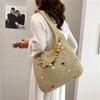 Fashion Ethnic Style Woven Bag 2025 New Fashion Casual Shoulder Straw Bag Large Capacity Underarm Tote Bag