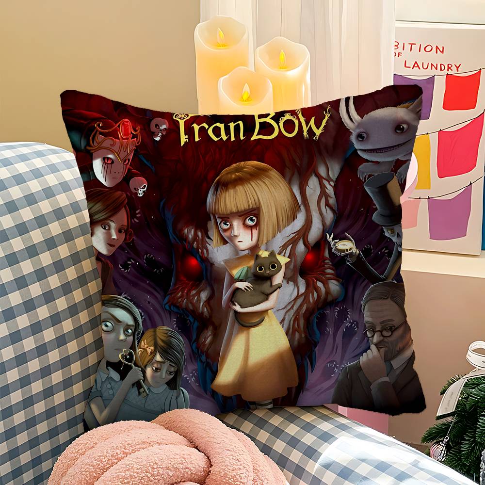 Наволочка Fran Bow чехол для диванной подушки украшение для комнаты детский подарок