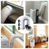 Portable Air Conditioner Hose Cover Wrap Insulated Hoses Duct Vent Cover Fits for 5Inch 5.9Inch Diameter Exhaust Hose