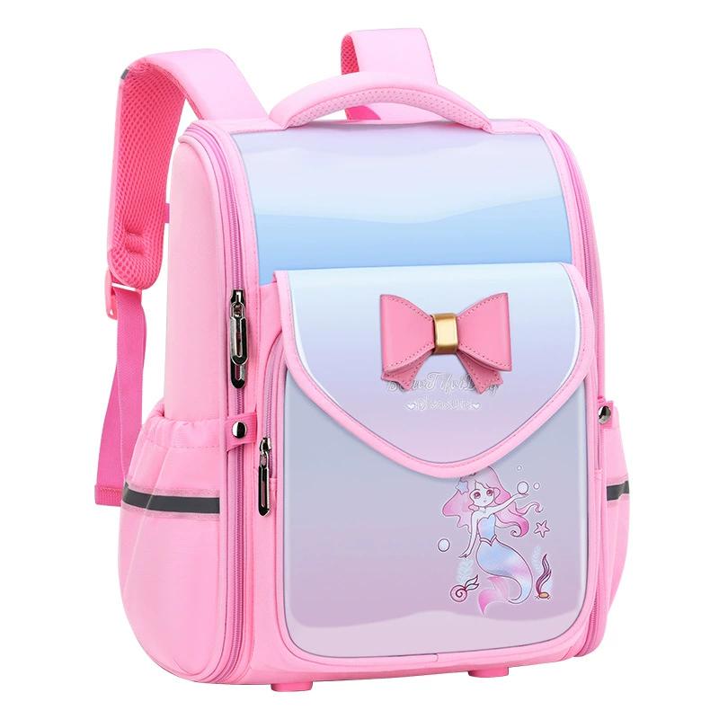 Новый студенческий непромокаемый детский школьный рюкзак с принтом для девочек и мальчиков, студенческий рюкзак начальной школы, большой вместительный рюкзак, школьная сумка