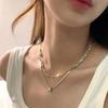Колье-цепочка на ключицы Hottie Stacks Double Star Cross, индивидуальное, в стиле ins, модное