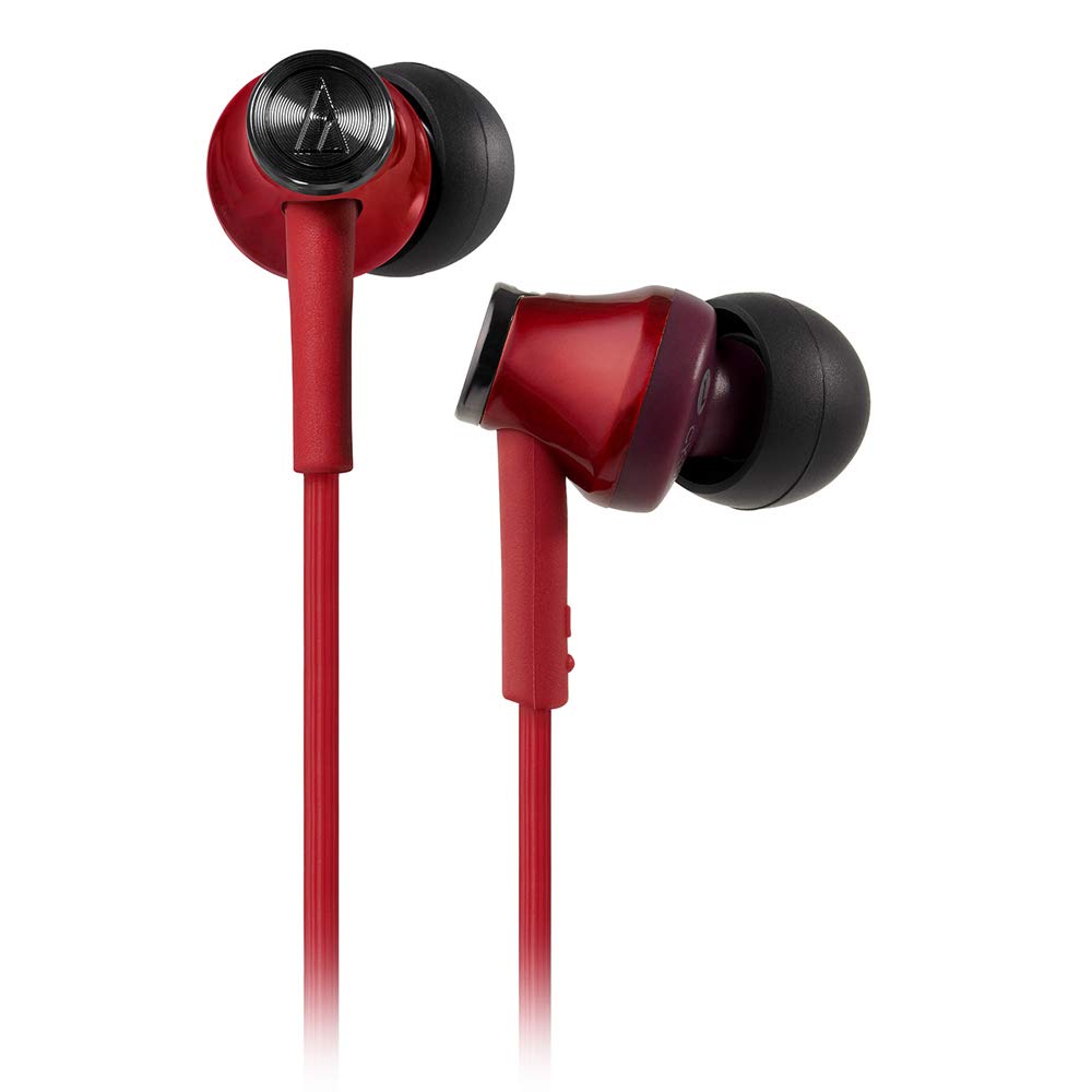 Наушники Audio Technica Canal красные RD ATH-CK350M