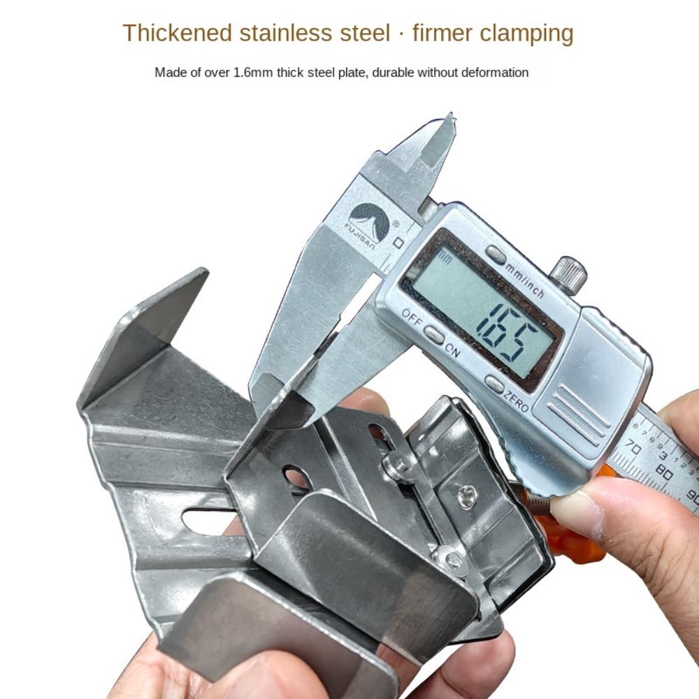 Инструмент для деревообработки 90 градусов Нержавеющая сталь Прямоугольный зажим Поворотные губки Угловой зажим Сращивание