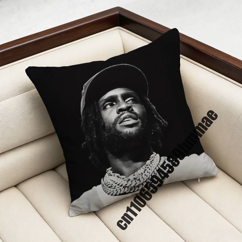 For C-Chief Keef Skeletor Throw Pillow Case Sham 45X45Cm 40X40Cm Square Car Pillowcase Pad Cushion Cover