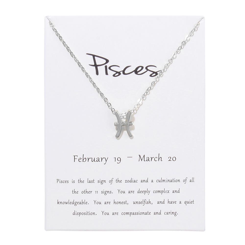 Подвеска «12 созвездий» с картой, модный и элегантный подарок для друзей