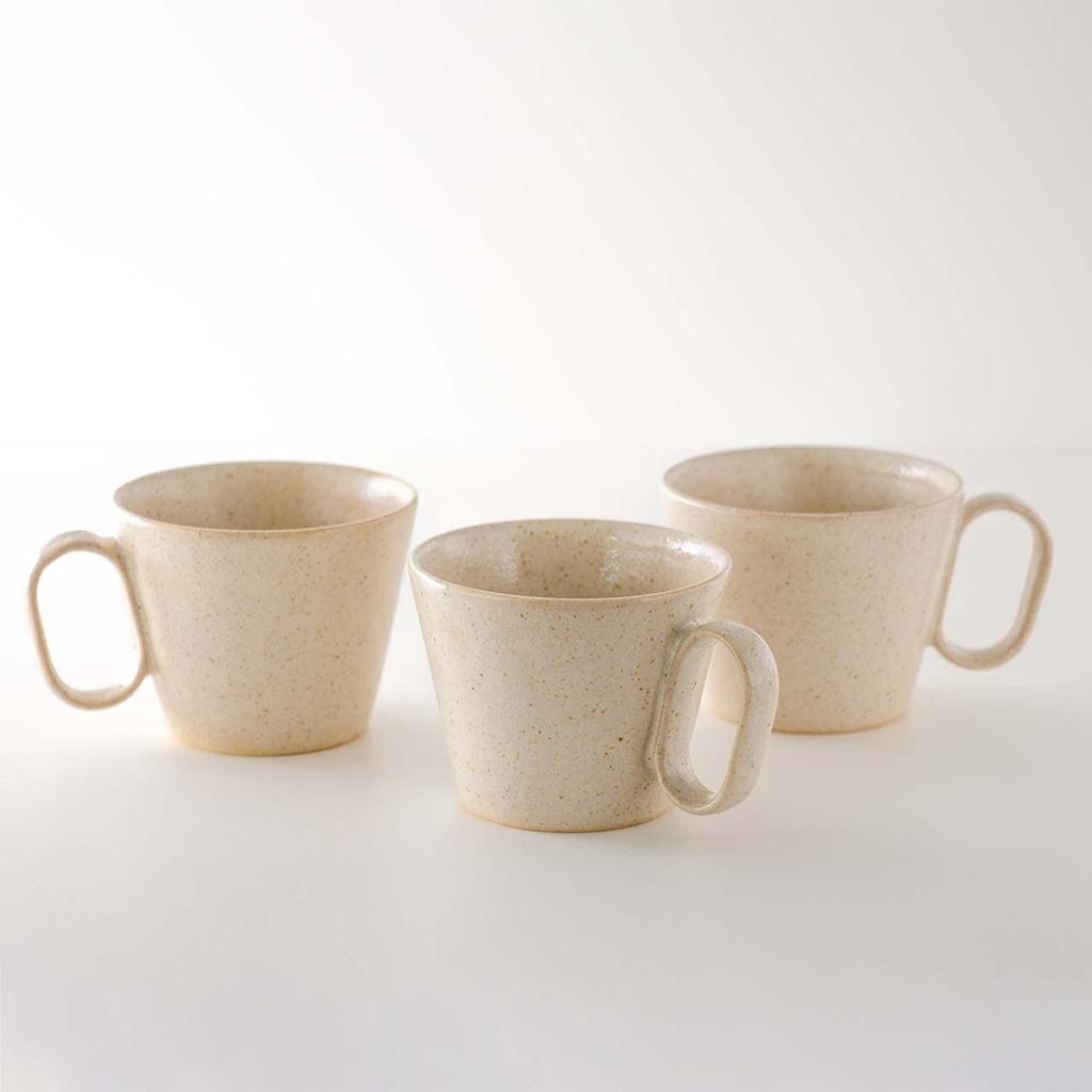 Кружка Wired Beans Eternal Shigaraki Ware Пшенично-бежевая 240 мл, Кружка,