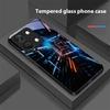 Учебные элементы для OnePlus Nord 3 5 6T 7 Pro 8 12 10T Reno8 Lite 5G 10R Nord N30 Чехол для телефона из закаленного стекла с твердой оболочкой Черный