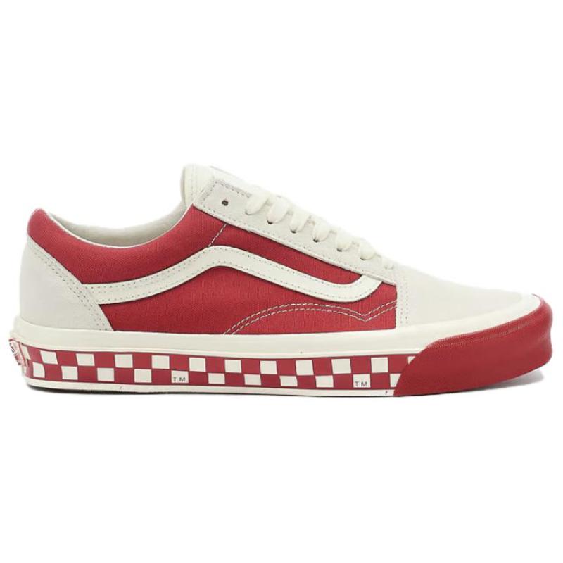 Vans Og Old Skool Lx 'Bumper Cars Marshmallow Cardinal' Vans VN0A4P3X4O3