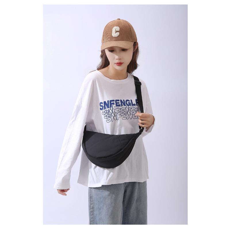 Сумка для пельменей Сумка через плечо Легкая маленькая сумка Сумка из нейлоновой и хлопчатобумажной ткани Сумка через плечо