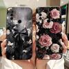 Beautiful Floral Painting Phone Case For Huawei Y6P 2020 / Y7P 2020 Soft Silicone Shockproof Cover For Huawei Y6p Y7p Bumpers