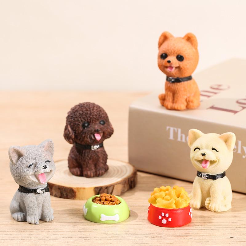 Декоративные ornaments из смолы для DIY питомцев, собак, для украшения рабочего стола